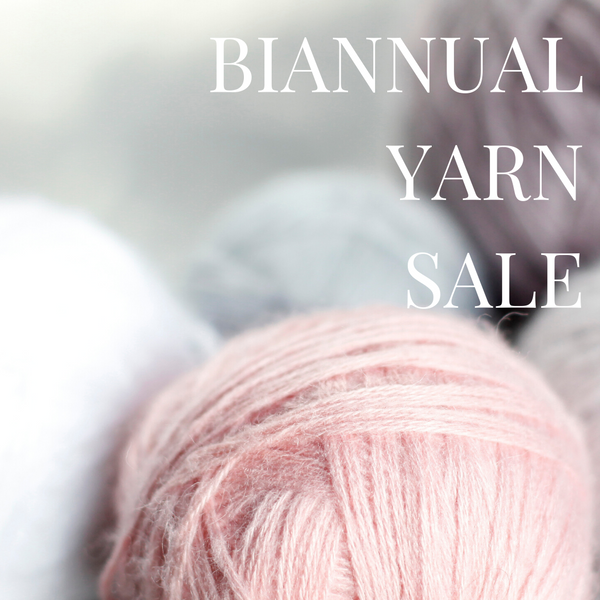 BIANNUAL YARN SALE