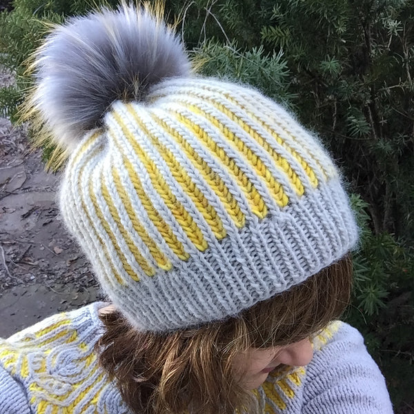 LEARN TO BRIOCHE KNIT