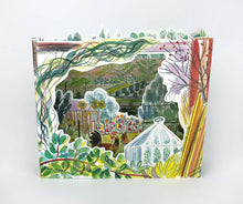 Load image into Gallery viewer, Chickens 3D Allotment Card by Emily Sutton | Art Angels