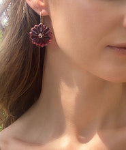 Load image into Gallery viewer, Magnolia Earring-Blueberry | Amelia Rose Jewelry