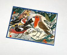 Load image into Gallery viewer, Art Angels| Winter Feast Collage Card by Mark Hearld