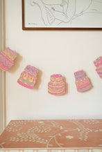Load image into Gallery viewer, Celebration Cakes Sewn Garland | East End Press