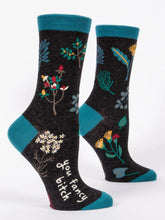 Load image into Gallery viewer, Women&#39;s Crew Sock | Blue Q