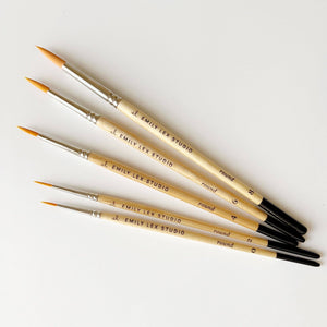 Watercolor Paintbrushes | Emily Lex Studio