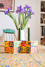 Load image into Gallery viewer, Happy Birthday Concertina Greeting Card | East End Press