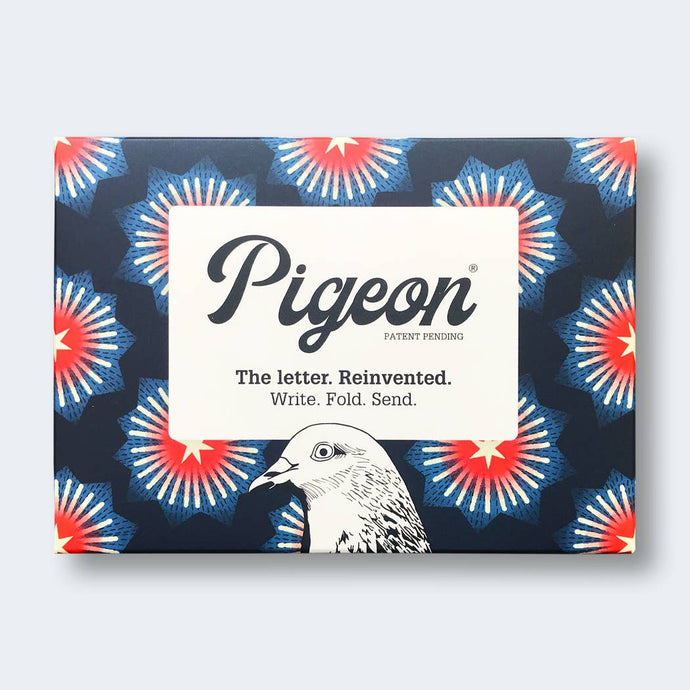 Starburst Pigeon letter pack | pigeonposted