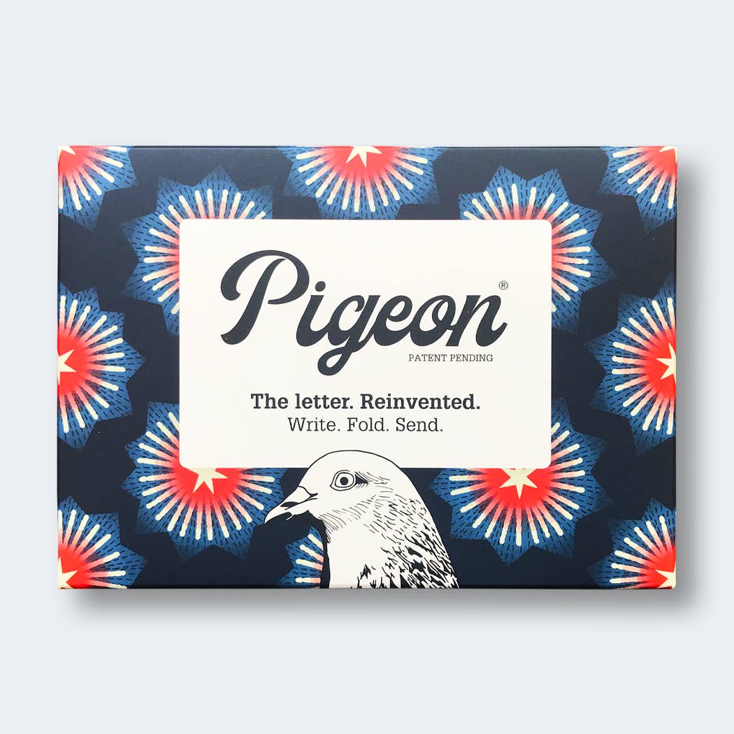 Starburst Pigeon letter pack | pigeonposted
