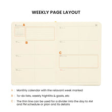 Load image into Gallery viewer, 2027 Weekly Block Planner Poche A6 | Hightide USA Inc.