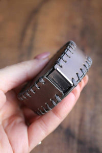 Hand-Stitched Leather Tape Measures | NNK Press