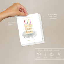 Load image into Gallery viewer, Birthday Slice Birthday Card | Seedlings