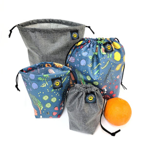 Splash Fabric | Large Cinch Bag