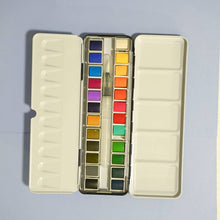 Load image into Gallery viewer, Bailey Rae Studio | 24 Color Watercolor Paint Palette