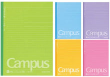 Load image into Gallery viewer, KOKUYO Campus Notebook Set of 5 color 6mm Dot line B5 | KOKUYO