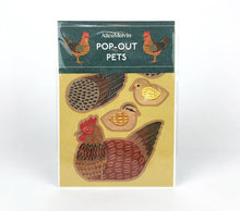 Load image into Gallery viewer, Pop-out Chicken Card by Alice Melvin | Art Angels