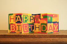Load image into Gallery viewer, Happy Birthday Concertina Greeting Card | East End Press