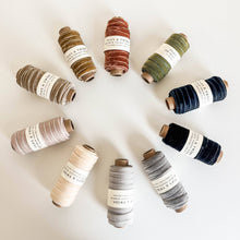 Load image into Gallery viewer, Velvet Ribbon 3/8" 10 Yards | Flax &amp; Twine