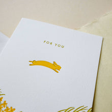 Load image into Gallery viewer, For You Bunny | Homework Letterpress Studio