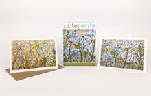 Load image into Gallery viewer, Agapanthus II/Ramsons and Campion Notecards by Angie Lewin | Art Angels