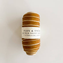 Load image into Gallery viewer, Velvet Ribbon 3/8" 10 Yards | Flax &amp; Twine