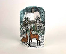 Load image into Gallery viewer, Hope Cottage Die-cut Card by Angela Harding | Art Angels