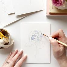 Load image into Gallery viewer, Garden Flowers Paintable Cards | Emily Lex Studio