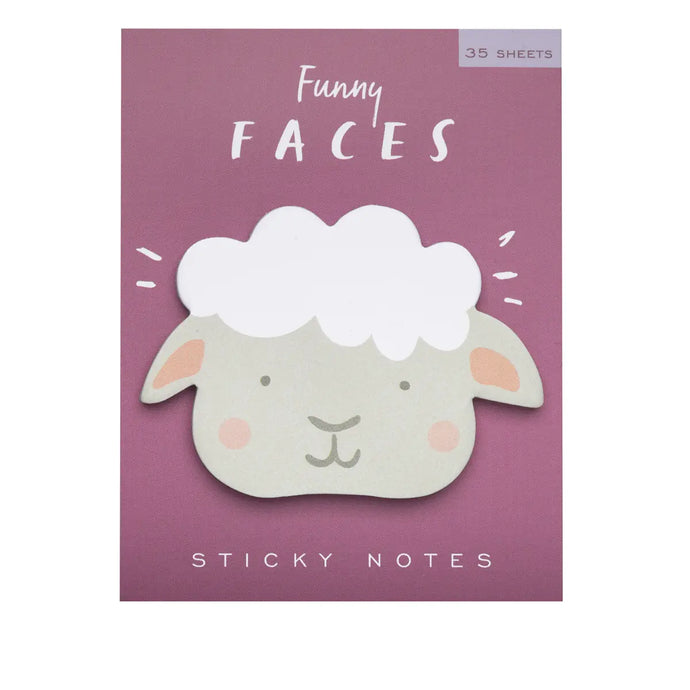 Funny Faces Sticky Notes | Girl of All Work