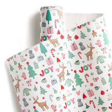 Load image into Gallery viewer, Merry Motif Roll of Gift Wrap | E. Frances Paper
