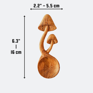 Wooden Mushroom Spoon | 194 Craft House