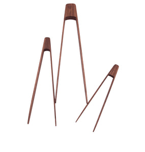 Walnut Wood Tongs | JBrody & Co.