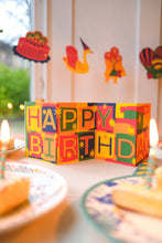 Load image into Gallery viewer, Happy Birthday Concertina Greeting Card | East End Press