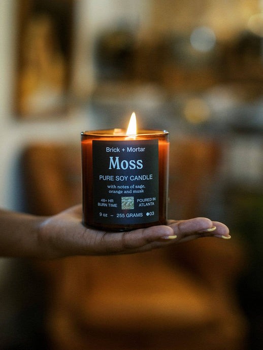 Moss Scented Candle | Brick+Mortar