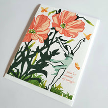 Load image into Gallery viewer, Little Green - You&#39;re Made of Magic Fairy Dance Birthday Greeting Card