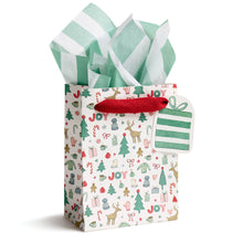 Load image into Gallery viewer, E. Frances Paper - Merry Motif Gift Bag - Small