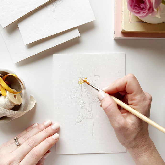 Paintable Notecards | Emily Lex Studio