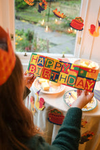 Load image into Gallery viewer, Happy Birthday Concertina Greeting Card | East End Press