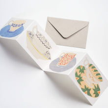 Load image into Gallery viewer, Hadley - Teacups and Saucers Concertina