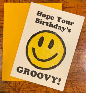Groovy Smile Birthday Card | Hatch Show Print