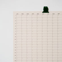 Load image into Gallery viewer, 2027 Yearly Wall Calendar Clay  | Case Study