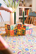 Load image into Gallery viewer, Happy Birthday Concertina Greeting Card | East End Press
