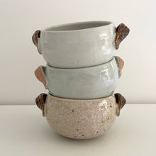 Load image into Gallery viewer, fort &amp; field | Neutral handmade pottery Japanese soup bowls with handles