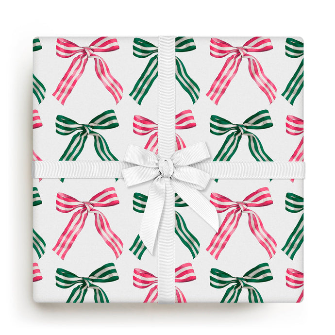 Ribbon Candy Bows Roll of Gift Wrap | E. Frances Paper