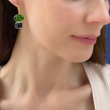 Load image into Gallery viewer, Double Valencia-Lime &amp; Sapphire | Amelia Rose Jewelry