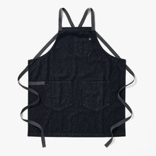 Load image into Gallery viewer, Hedley &amp; Bennett | Crossback Apron in Jack Navy Denim
