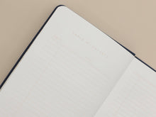 Load image into Gallery viewer, Flexi Linen Journal Midnight | Goods for the Study