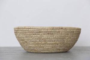 Decorative Round Bowl, palm leaf, extra large | Will & Atlas