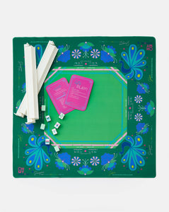 Oh My Mahjong | Birdie Green Mahjong Mat