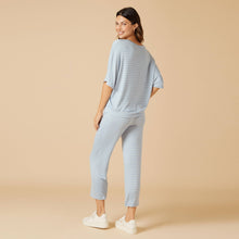 Load image into Gallery viewer, Dream Jersey Relaxed V-neck with Capri Lounge Set for Women | Softies
