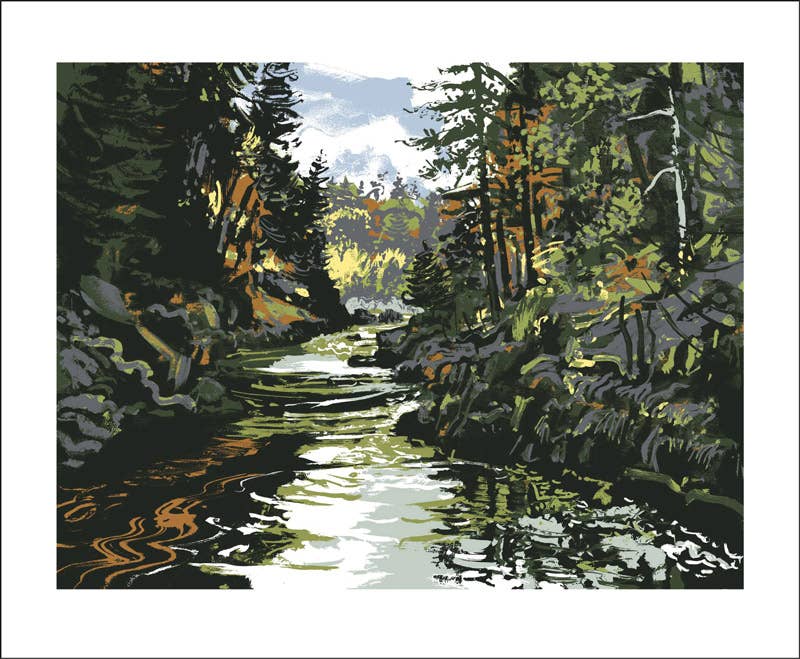 Findhorn Rhythms Card by Andy Lovell | Art Angels