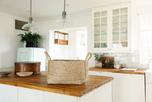 Load image into Gallery viewer, Rectangular Floor Basket with handle, jute | Will &amp; Atlas