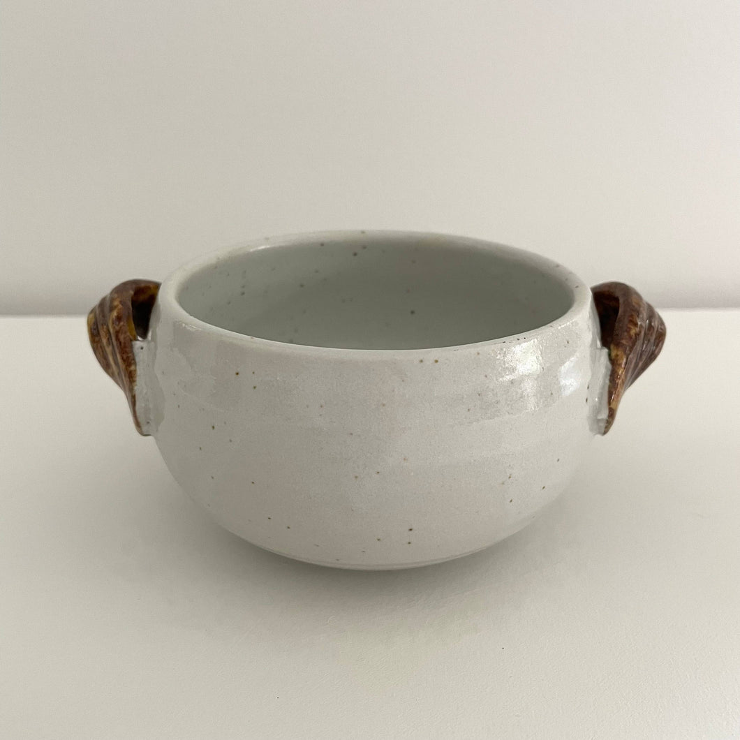fort & field | Neutral handmade pottery Japanese soup bowls with handles